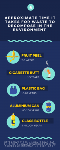 Ocean Trash Breakdown Infographic