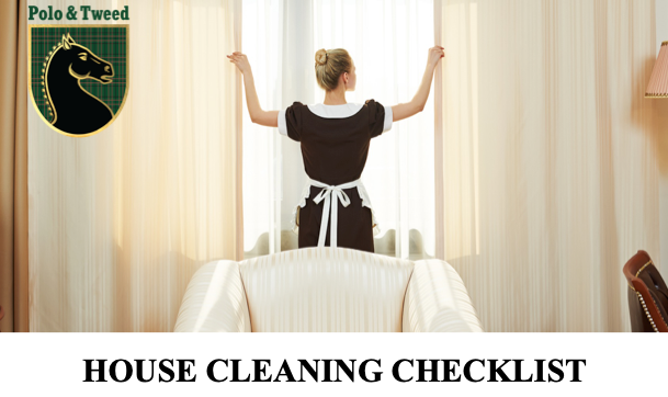 Free Download House And Hotel Housekeeping Checklist Polo