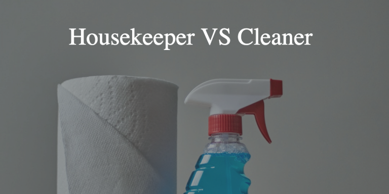 housekeeper vs maid